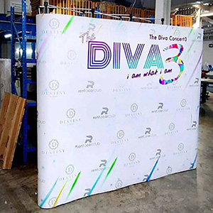 Backdrop ออกบูธ
