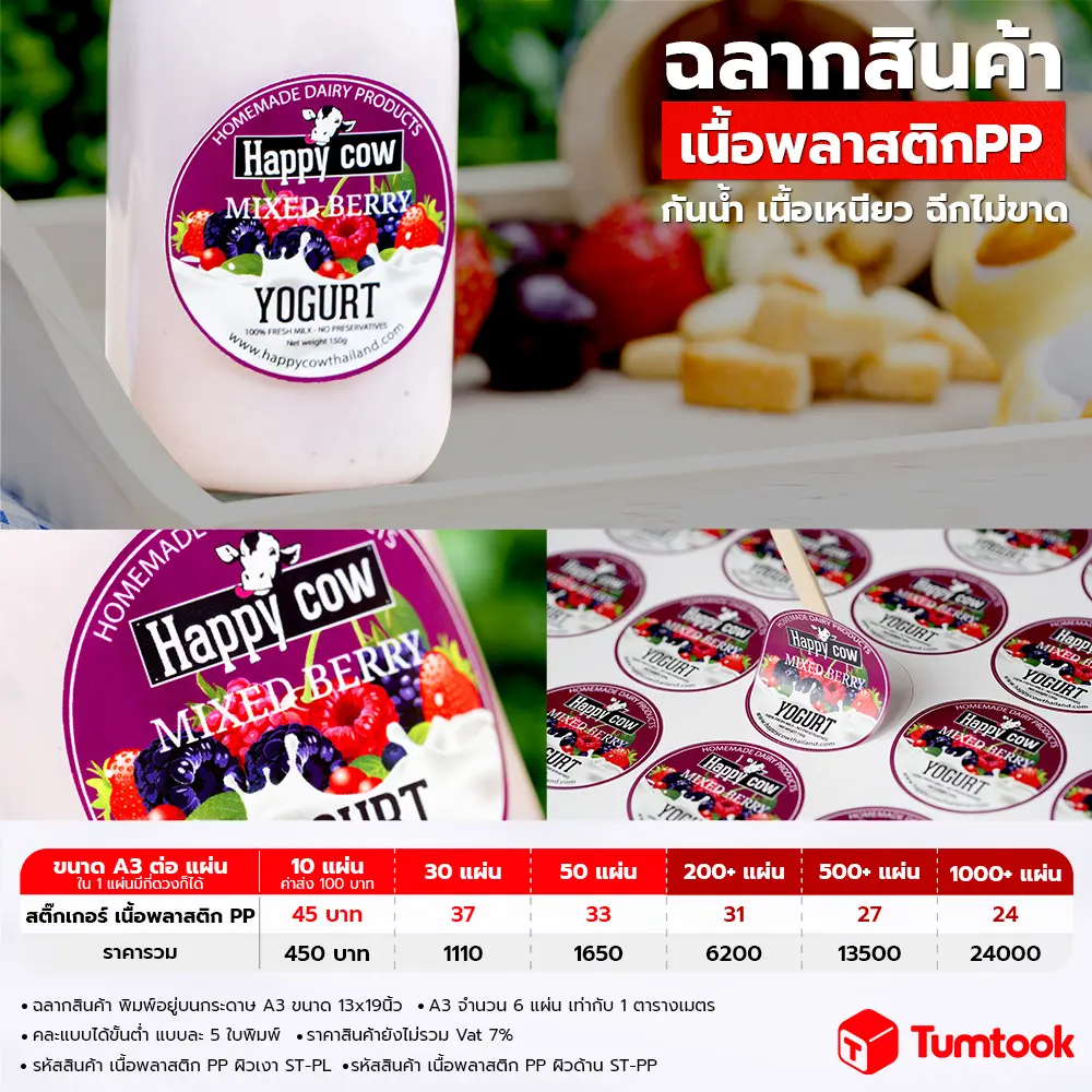 สติ๊กเกอร์ ติด ขวด
